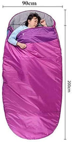 FSGHJJKN Sleeping Bag with Compression Sack, It's Portable and Lightweight for 3-4 Season Camping, Hiking, Traveling, Backpacand Outdoor