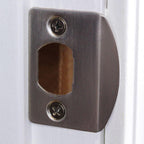 Satin Nickel Latch Strike (2 per Pack)