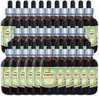 Shankhpushpi, Horseshoe Vitex (Convolvulus Pluricaulis) Dried Whole Herb Alcohol-Free Liquid Extract (Brand Name: HerbalTerra, Proudly Made in USA) 30x2 oz