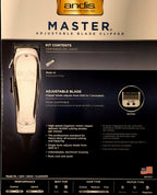 ANDIS  ADJUSTABLE BLADE CLIPPER #: 01557, UPC 040102015571 , MADE IN USA