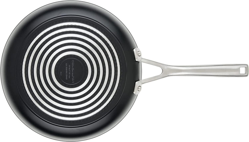 KitchenAid Hard Anodized Induction Nonstick Frying Pans / Skillet Set, 4 Piece - Matte Black