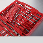 PENFU Wrench Auto Repair Kit 126 Mirror Socket Set Auto Repair Tools Combination Wrench Set Mechanics Tool Set Hand Repair Tool