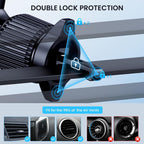 Car Phone Holder Mount [Military-Grade Suction &amp; Stable Hook] Phone Mount for Car Windshield Dashboard Air Vent Universal Hands-Free Automobile Mounts Cell Phone Holder Fit for iPhone Smartphones