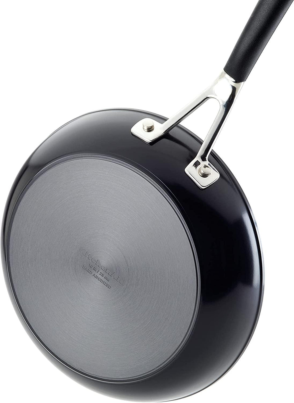 KitchenAid Hard Anodized Nonstick Frying Pan/Skillet, 10 Inch, Onyx Black