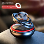 Solar-Powered Car Aromatherapy: Revitalize Your Car's Interior with this Rotating Air Freshener &amp; Purifier!