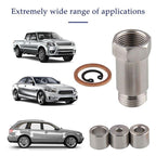 Universal M18 x 1.5 Thread Car Exhaust Oxygen O2 Sensor Spacers Adapter Kit