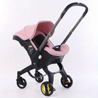 4 In 1Foldable Baby Stroller, A Good Helper For Mothers When Traveling, Shopping In Supermarkets, Baby Stroller Suitable For Christmas, Halloween, And Thanksgiving Gift