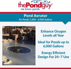 The Pond Guy Pond Aerator - Pond Aerator 1 for Ponds 1000-4000 Gallons