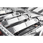 Propane Gas Grill 46 in. H 4-Burner Freestanding/Cart Style  Steel