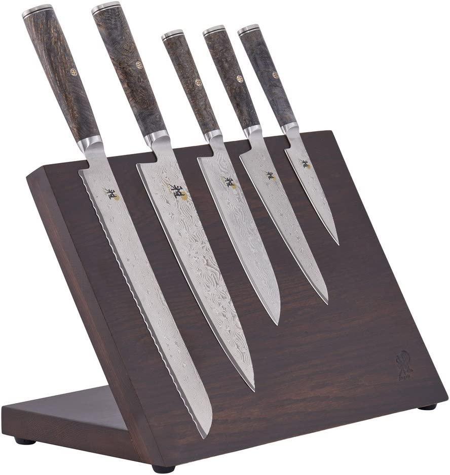 Miyabi Black 5000MCD67 8-pc Knife Block Set