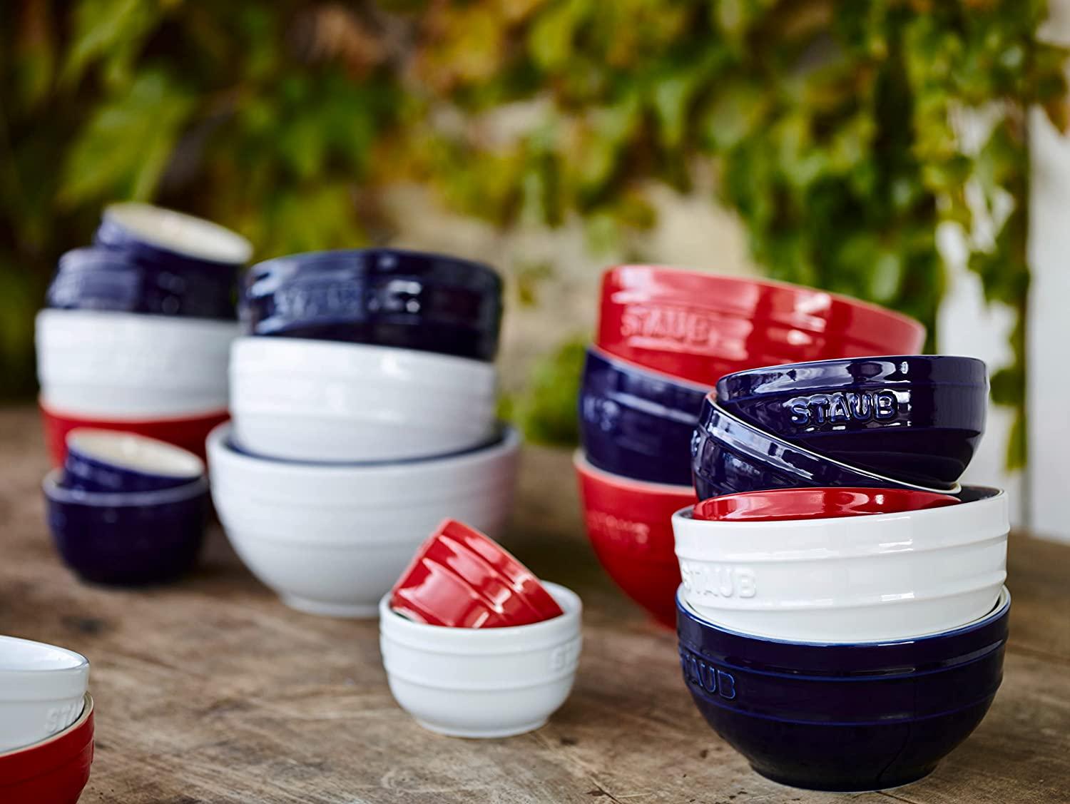 STAUB Ceramics Universal Bowl, 6.5-inch, Dark Blue