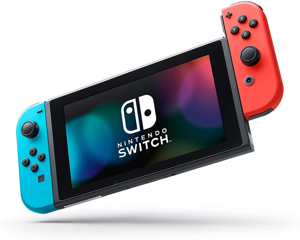 Nintendo Switch with Neon Blue and Neon Red Joy-Con - HAC-001(-01)