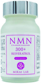 NMN β-Nicotinamide Mononucleotide Resveratrol Plus 60 Capsules  Original 3-Bottle Set