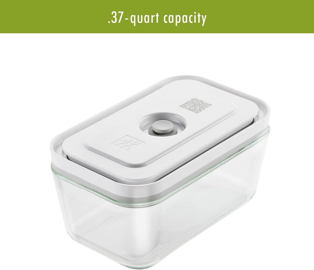 ZWILLING Fresh & Save Glass Small Airtight Food Storage Container, Meal Prep Container, Food Saver