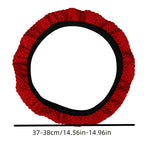 Upgrade Your Ride With A Carbon Fiber Sports Steering Wheel Cover!