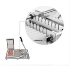 steel manual doner kebab meat skewer machine T