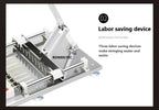 steel manual doner kebab meat skewer machine
