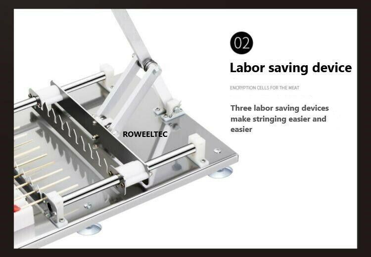 steel manual doner kebab meat skewer machine u