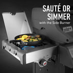 Spirit E-330 3-Burner Liquid Propane Gas Grill In Black With -In Thermomete