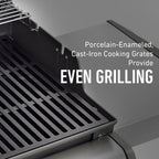 Spirit E-330 3-Burner Liquid Propane Gas Grill In Black With -In Thermomete