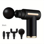 MassaGun, Deep Tissue Muscle Handheld Percussion Massager For Body, Back And Neck Relaxation, Compact Elegant  For Women