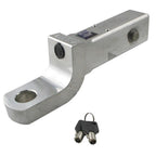 EQUALIZER DTLBM9200 Fastway 2 In. Drop 1.25 Billet Aluminum Anti-Rattle Tensioned Polished Self LocBall Mount