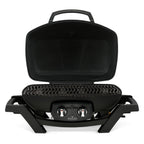 PRO285-BK TravelQ Portable Steel 2 burner Natural Gas Grill, Black