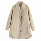 stylish vintage loose coat
