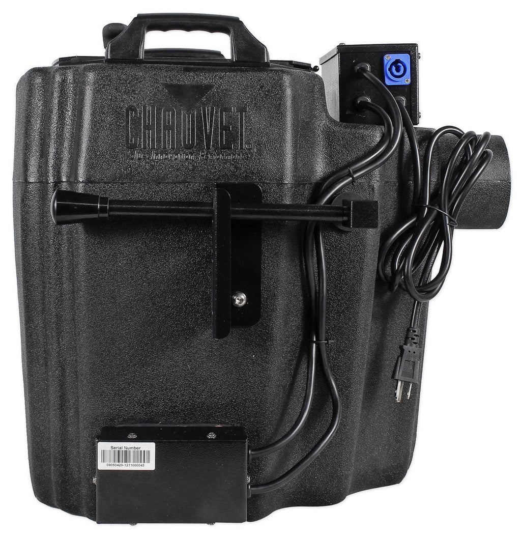 Chauvet DJ Nimbus Plug/Play Dry Ice Fog Machine+Multi-Level Control+Rolling Cart