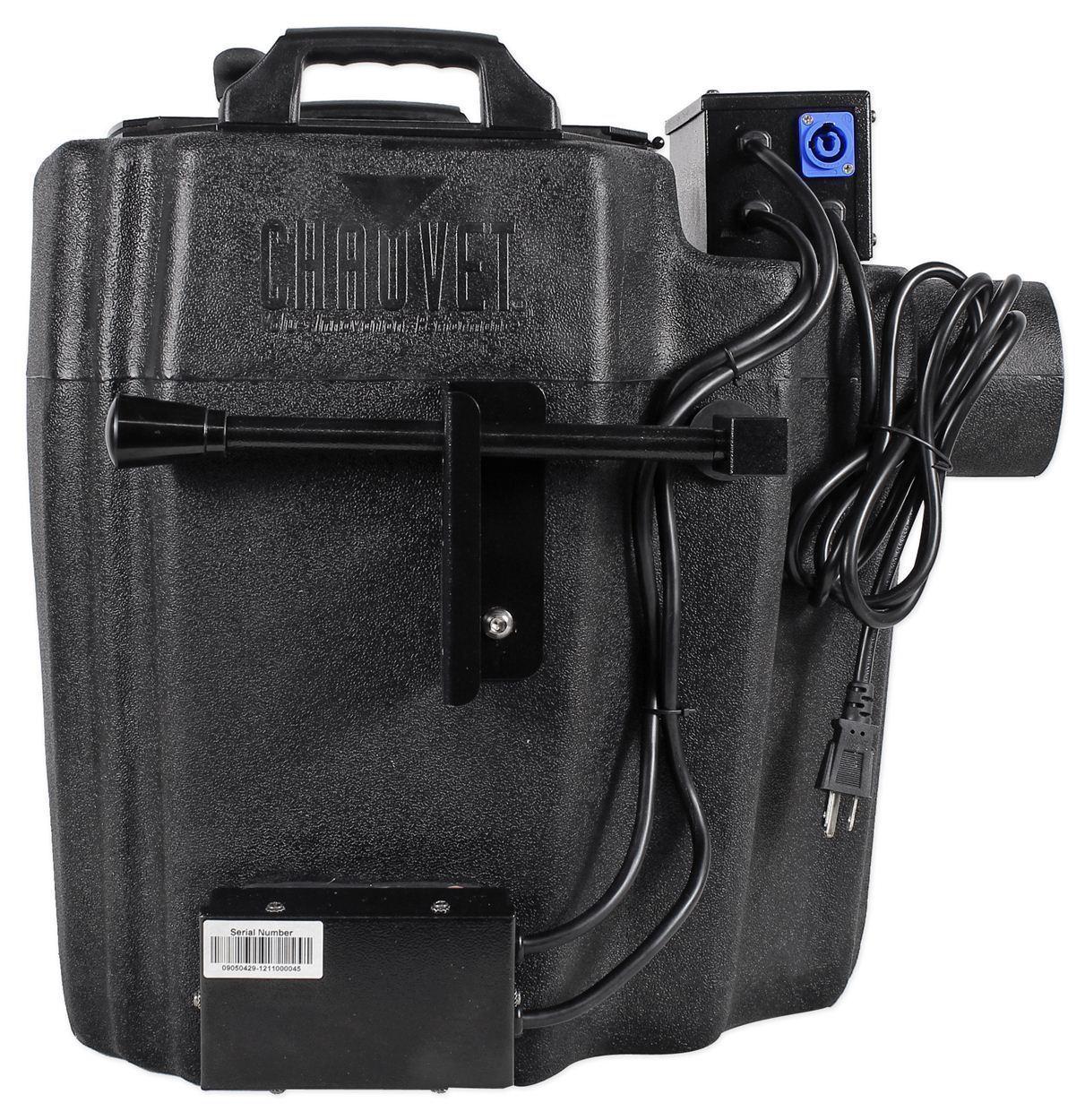 Chauvet DJ Nimbus Plug/Play Dry Ice Fog Machine+Multi-Level Control+Rolling Cart