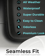 3pcs For Model Y Accsessories  XPE Premium All Weather Anti-Slip Waterproof Floor Mats Fit For Tesla Model Y Model 3