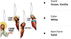 8 Pack I Saw That Car Air Fresheners Funny Hanging Air Fresheners Car Fresheners for Men, Cute Car Mirror Freshener, Scented Hanging Accessories for Men Woman