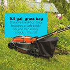 BLACK+DECKER 40V MAX* Cordless Lawn Mower, 16-Inch (CM1640)