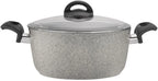 Ballarini Parma Forged Aluminum 4.8-qt Nonstick Dutch Oven with Lid, Made in Italy