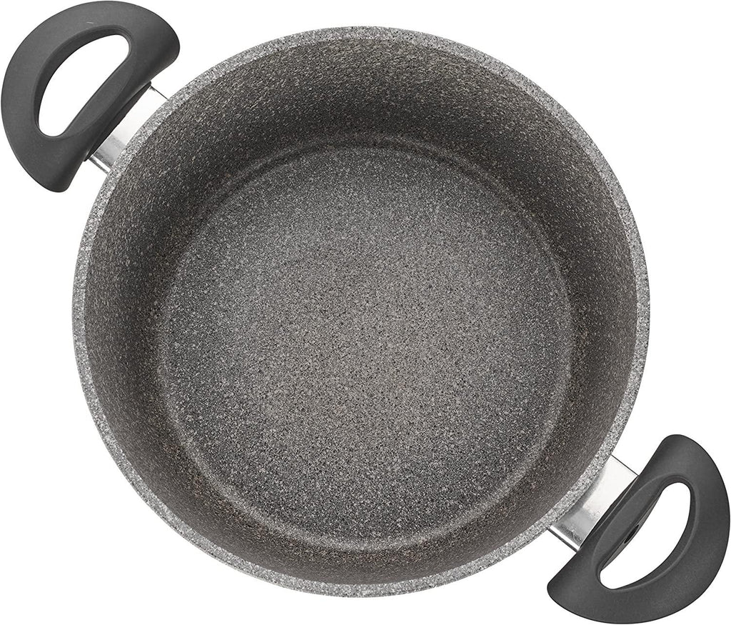 Ballarini Parma Forged Aluminum 4.8-qt Nonstick Dutch Oven with Lid, Made in Italy