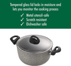 Ballarini Parma Forged Aluminum 4.8-qt Nonstick Dutch Oven with Lid, Made in Italy
