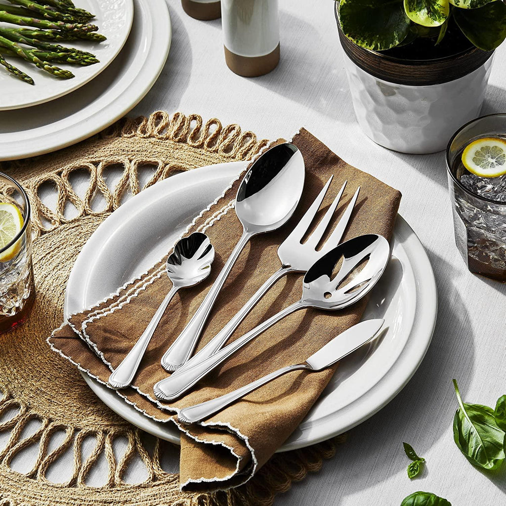 ZWILLING Alcea Flatware Set, 65-Piece, Silver