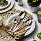 ZWILLING Alcea Flatware Set, 65-Piece, Silver