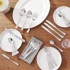 ZWILLING Alcea Flatware Set, 65-Piece, Silver