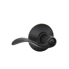 Accent Aged Bronze Privacy Bed/Bath Door Lever