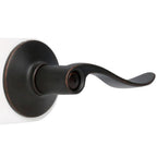 Accent Aged Bronze Privacy Bed/Bath Door Lever