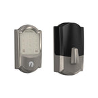 Camelot Encode Smart Wifi Door Lock with Alarm in Satin Nickel