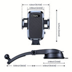 Car Phone Holder Mount , Upgraded HandsStand, Phone Holder For Car Dashboard, Compatible With  Samsung Android
