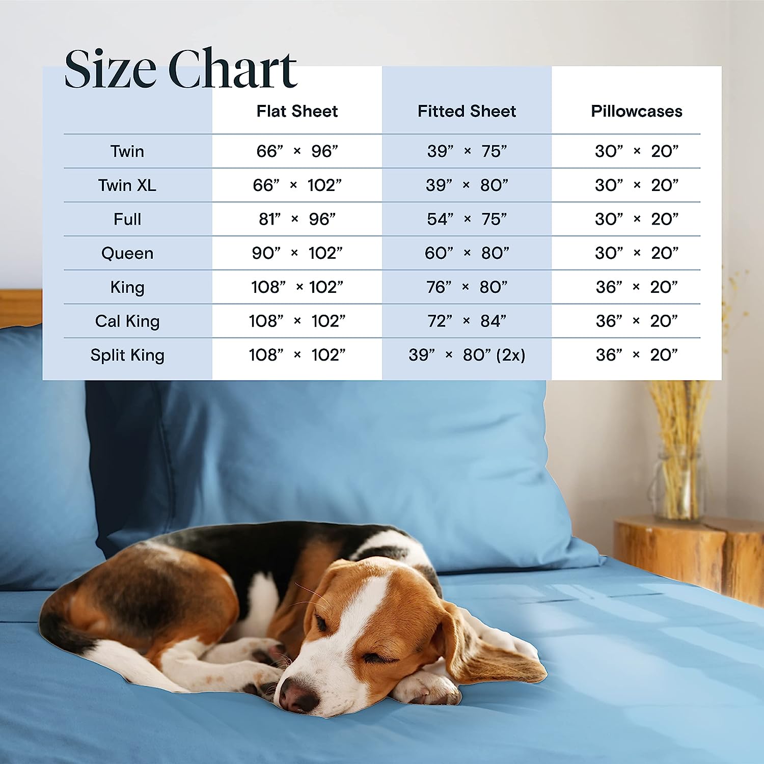 LuxClub 6 PC Full Size Sheet Set Bamboo Sheets Deep Pockets 18" Eco Friendly Wrinkle Free Cooling Sheets Machine Washable Hotel Bedding Silky Soft - Light Blue Full