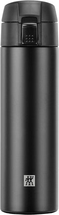 ZWILLING Thermo Travel Bottle, 15.2 oz, Matte Black