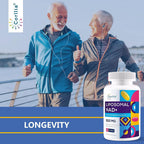 Liposomal NAD+ 500mg with TMG 250mg Softgels, Nicotinamide Riboside & NMN Alternative to Boost NAD+ Levels, Actual NAD+ Supplement for Energy, Metabolism and Longevity (10 Bottles-600 Softgels)