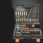 PENFU Wrench Socket Set Tool 150 Pieces Auto Repair Toolbox Combination Set Multi-Function Car Socket Wrench Set Hand Repair Tool