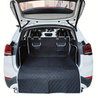 1pc Car Trunk Mat, With StoraBag, Bottom Drop Plastic Non-slip Pet Trunk Mat, Non-slip Mat, Dirty Resistant Trunk Mat