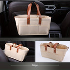 Folding StoraBag, For Trunk, Household, Multifunctional Hanging Bag, Hanging Basket Cart, Portable Bag, Practical Supplies For Car