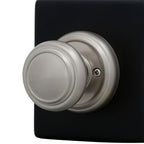 PrestiAlcott Satin Nickel Hall/Closet Door Knob (4-Pack)